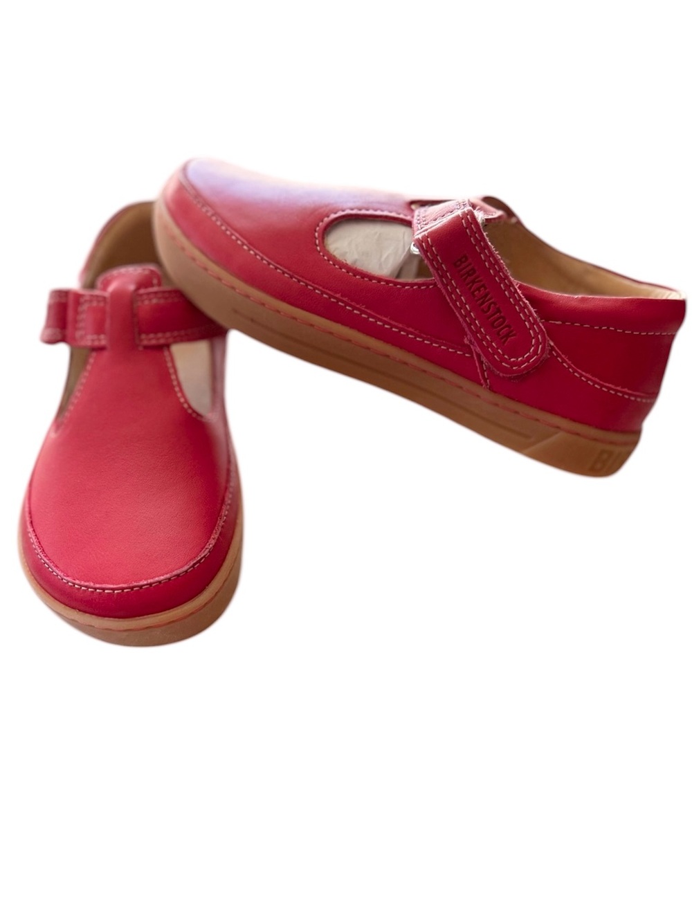 New in Box Birkenstock Abilene Fuschia Adjustable Strap Shoes Size 11